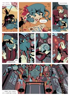 an image of some cartoon characters in the process of doing something