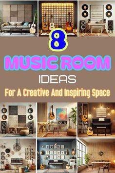 8 music room ideas for a creative and inspired space that you can use in your home