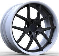 a black and white wheel is shown on a white background, with the spokes visible