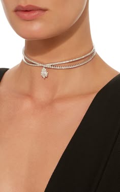 Click product to zoom Pave Choker Necklace, Diamond Cross Choker, Luxury Elegant Choker Necklace, Short Diamond Necklace, Luxury Jewelry Necklace, Choker Necklace Diamond, Jewelry For Me, Matching Jewelry Set, Diamond Necklace Choker