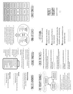 an image of a book page with text and diagrams on the front, in black and white