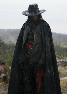 Hunter look Medieval Vagabond, Cowboy With Cloak, Warlock Cowboy, Medieval Fantasy Cowboy, Witch Hunter Hat, Solomon Kane Hat, Vampire Hunter Hat, Bloodborne Cowboy, Solomon Kane Cosplay
