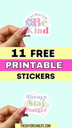 free printable stickers