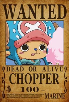 Chopper Wanted, Chopper Wanted Poster, Chopper One Piece Wanted Poster, Tony Chopper Wanted Poster, Onepiece Wanted Poster Wallpaper, Chopper Poster, Chopper Bounty Poster, Printable One Piece Wanted Posters, Tony Tony Chopper Poster