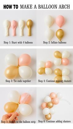 how to make balloon archs