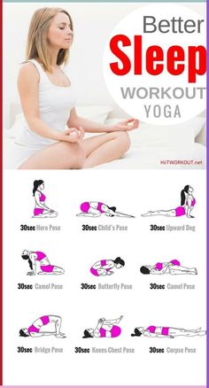 Workout For Better Sleep, Night Exercise For Better Sleep, Yoga Flow For Sleep, Work Out Before Sleep, Exercises Before Sleep, Exercise Before Sleep, Exercise For Good Sleep, Sleep Workout, Yoga Poses For Insomnia