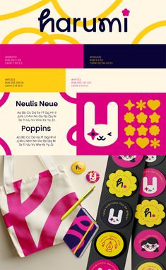 a magazine cover with various items on the front and back covers, including scissors, paper clips