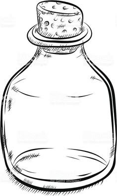 a glass jar with a lid on it royalty photo and royalty illustration, black and white drawing