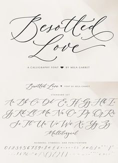 some type of calligraphy written in cursive writing with the letters below it