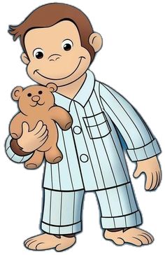 a man in pajamas holding a teddy bear