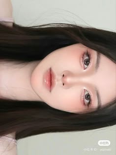 Natural Chinese Makeup Look, Make Up Look Korean, Korean Makeup Ideas, Make Up Ideas Korean Style, Korean Makeup Trends, Soft Korean Makeup Look, Makeup Korean, Korean Inspired Makeup Look, Natural Ulzzang Makeup