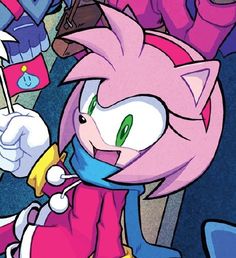 an image of a cartoon character with pink hair