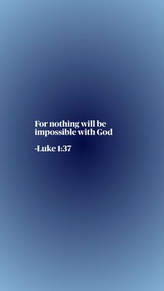 a blue background with the words luke 1 7