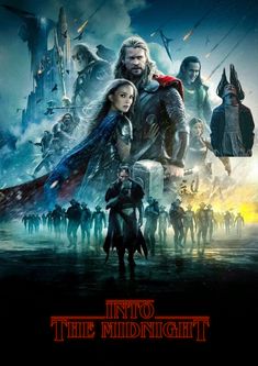 the movie poster for thor and his family, which is featured in an advert