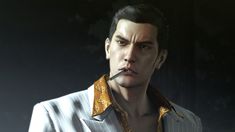 Kiryu in Yakuza 0 Yakuza 0 Kiryu, Yakuza Kiryu Png, Type 3 Kiryu Wallpaper, Kiryu Banner, Kiryu Looking Up, Kiryu Yakuza 0, Kiryu Stare, Kazuma Kiryu Yakuza Outfit, Kiryu Kazuma Aesthetic