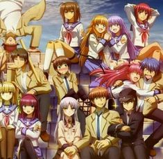 Angel Beats Cover, Angel Beats Manga, Angel Beats Merch, Angel Beats Ships, Angel Beats Characters Names, Angel Beats Anime, Angel Beats Keyboard, Angel Beats Band, Angel Beat