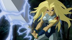 Thors Daughter, Thor Animated, Thor As A Girl, Thor Tales Of Asgard, Thor Animated Series, Thor Love And Thunder Characters, Next Avengers Thor, Thor Tales Of Asgard Loki, Thor Daughter Marvel