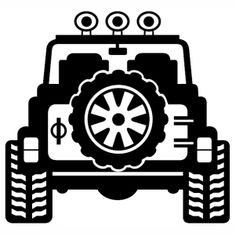 Jeep Wrangler vector clip art | Jeep Wrangler png download