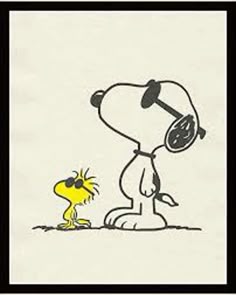 a drawing of a dog and a person with a magnifying glass