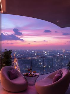 Tropical, Sunset, Balcony, Aesthetic, Luxury, #Tropical #Sunset #Balcony #Aesthetic #Luxury Penthouse Balcony, Penthouse Aesthetic, Couples Dinner, Penthouse View, Romantic Date Ideas, Living Room Decor Apartment, Dream House Plans, Night Aesthetic, City Aesthetic