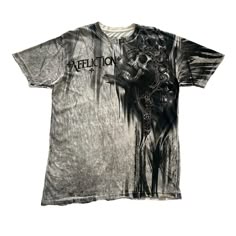 Y2k Shirt Aesthetic, Shirt Back And Front, Yk2 Shirts, Shirts Grunge, T Shirt Style, Clothes Black, Shirt Y2k, Shirts Y2k, Emo T Shirt