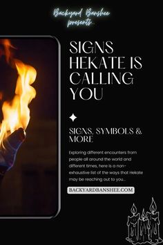 the back cover of a book with flames coming out of it and an image of a person holding a lit candle