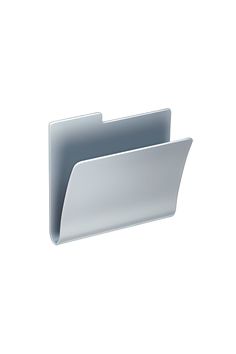 an office folder holder with two dividers on each side