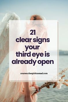 Many people in the spiritual community are obsessed with opening their third eye. They practice meditation, try supplements, essential oils, and psychedelics to activate it. Do you think your third eye has been activated but you’re not really sure? In this article, I will tell you what the third eye chakra is, the signs your third eye is already open, and what happens when it is open or opening. Let’s dive in! Third Eye Meditation, Spiritual Documentaries, Third Eye Awakening, Psychic Development Learning, Third Eye Opening, Opening Your Third Eye, Spiritual Eyes, Spiritual Prayers, Awakening Quotes