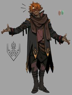 an image of a man with his arms out in front of him, wearing armor and holding