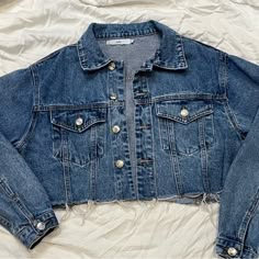 Cropped Jean Jacket