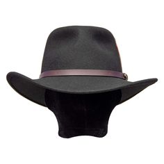 Saint Martin - Crushable Wool Felt Outback Hat | eBay Artisan Felt Hat For Rodeo, One Size Fits Most, Luxury Adjustable Felt Travel Hat, Crushable Wool Safari Hat, Felt Outback Hat, Artisan Adjustable High Crown Felt Hat, Brown Felt Hat For Rodeo, One Size Fits Most, Tan Felt Cowboy Hat, Artisan Felt Hat For Rodeo, One Size, Outback Cowboy Hat