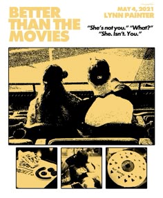 an advertisement for the film better than the movies