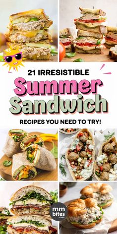 21 Must-Try Summer Sandwich Recipes That Taste Like a Vacation