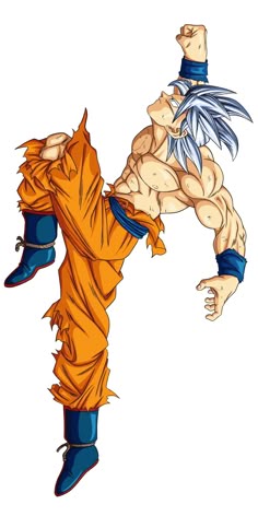 an image of a cartoon character doing a kick