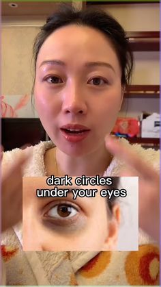 try these tricks to get rid of dark circles under eyes, and check my profile for more tips and tricks Under Eye Massage, Dark Circles Exercise, Face Massage For Dark Circles, Korean Eye Care Routine, Dark Circles Massage, Tips For Healthy Eyes, Dark Circle Massage, Dark Circles Under Eyes Massage, Yoga For Dark Circles Under Eyes