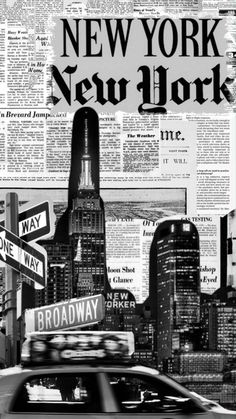 a black and white photo of the new york city skyline