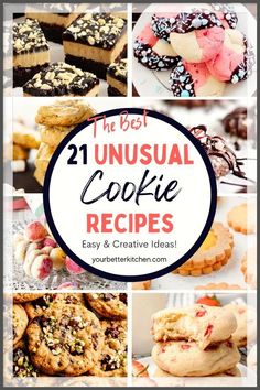the best unusual cookie recipes easy and creative ideas