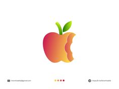 an apple logo is shown in this image