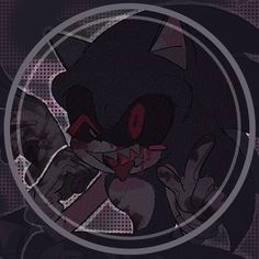 an image of a cartoon character with red eyes and black hair, holding a knife