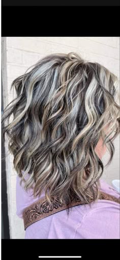Highlights On Greying Brown Hair, Shoulder Length Hairstyles With Highlights, Blonde Hair Or Brown Hair, Highlights For Women With Gray Hair, Blonde To Brown Highlights, Dark Hair With Blonde Chunky Highlights, Highlights Brown And Blonde, Brown And Platinum Hair Highlights, Full Highlights On Brunette Hair