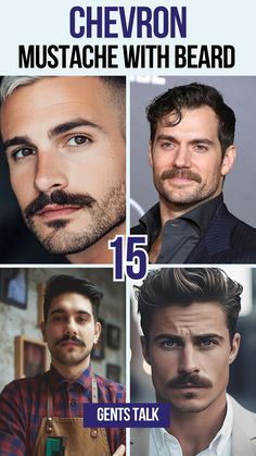 Revamp your look with Chevron mustache with beard styles that combine boldness and sophistication. These mustache and beard styles offer endless possibilities for facial hair grooming. Bold Chevron mustache ideas pair perfectly with trendy beard styles for men. Whether short or full, these facial hair grooming ideas suit every occasion. Stand out with these fashionable and creative mustache and beard combinations. Beard With Disconnected Mustache, Stubble Beard With Mustache, Mustache Stubble, Beardstache Styles, Mustache And Beard Styles, Chevron Facial Hair, Chevron Mustache Tutorial, Men’s Mustache Styles, Mustache With Short Beard