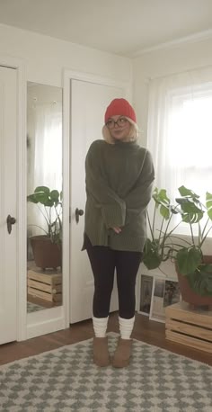 Cute And Cozy Winter Outfits, Oversized Sweater Outfit Leggings, Rainy Day Leggings Outfit, Granola Girl Winter Outfits, Plus Size Legging Outfits, Comfy Fall Outfits, Plus Size Winter Outfits, Plus Size Fall Outfit, Cozy Winter Fashion