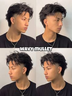 Faded Mulet, Mullet For Men Short Hair, Messy Middle Part Fringe, Taper Mullet Asian, Mullet For Long Face, Ivy League Mullet Haircut, Mullet Part, Mexican Modern Mullet, Modern Middle Part Mullet