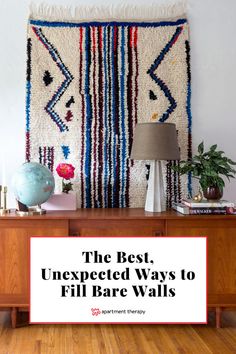 the best unexpected ways to fill bare walls