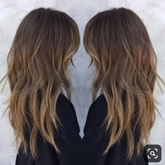 Trendy Long Hair, Long Lob Haircut With Side Bangs, 2024 Womens Haircuts, Crown Layers Long Hair, Concave Layers, Subtle Shag Haircut Long, Heavy Layers Long Hair, Long Shag Haircut For Fine Hair, Long Textured Haircut