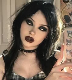 gasolinne: cyber s&x#clothing #fashion #style #streetwear #apparel #clothes #clothingbrand #ootd #photography #model #streetstyle #shopping #design #losangeles #outfit #lifestyle #women #clothingline #designer #tshirt #outfitoftheday #fashion Goth Hoco Makeup, Goth Prom Makeup Looks, Grunge Gothic Makeup, Prom Goth Makeup, Grunge Goth Makeup, Goth Grunge Makeup, Hot Goth Makeup Looks, Goth Prom Makeup, Makeup Goth Grunge