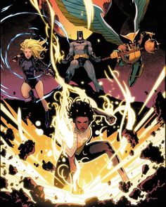 the cover to dc's new teen titans comic