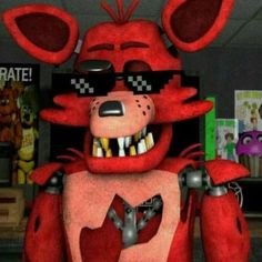 Foxy Animations, Fnaf Characters Cute, Foxy Character, Fnaf Foxy And Roxy, Foxy Pfp Icon, Foxy Memes, Fnaf Characters Foxy, Foxy Pic, Foxybro Pfp