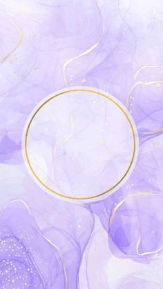 an abstract purple background with gold circles