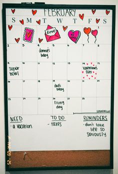 Febuary Calander 2026 White Board, February White Board, February Whiteboard Ideas, February Calendar Ideas Whiteboard, Valentines White Board, February White Board Calendar Ideas, Valentines Calendar Ideas Whiteboard, February White Board Ideas, February Dry Erase